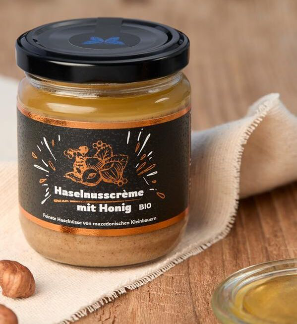 Haselnusscreme mit Honig